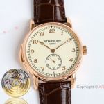 TW Factory Patek Philippe Complications Ivory Enamel Face RG Case Swiss Cal.R 27 PS Movement Watch 40mm 
